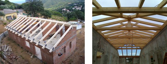 estructura madera tejado